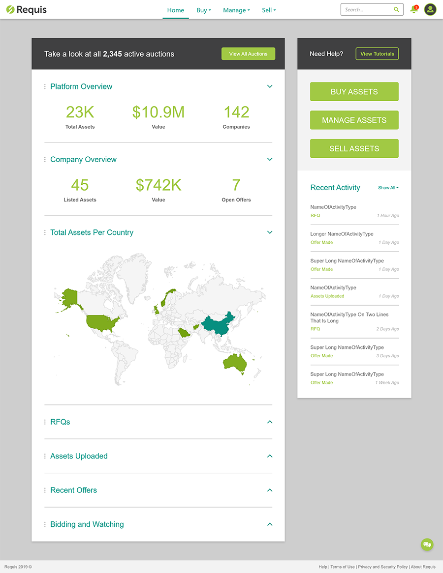 Requis — Supply chain & commerce